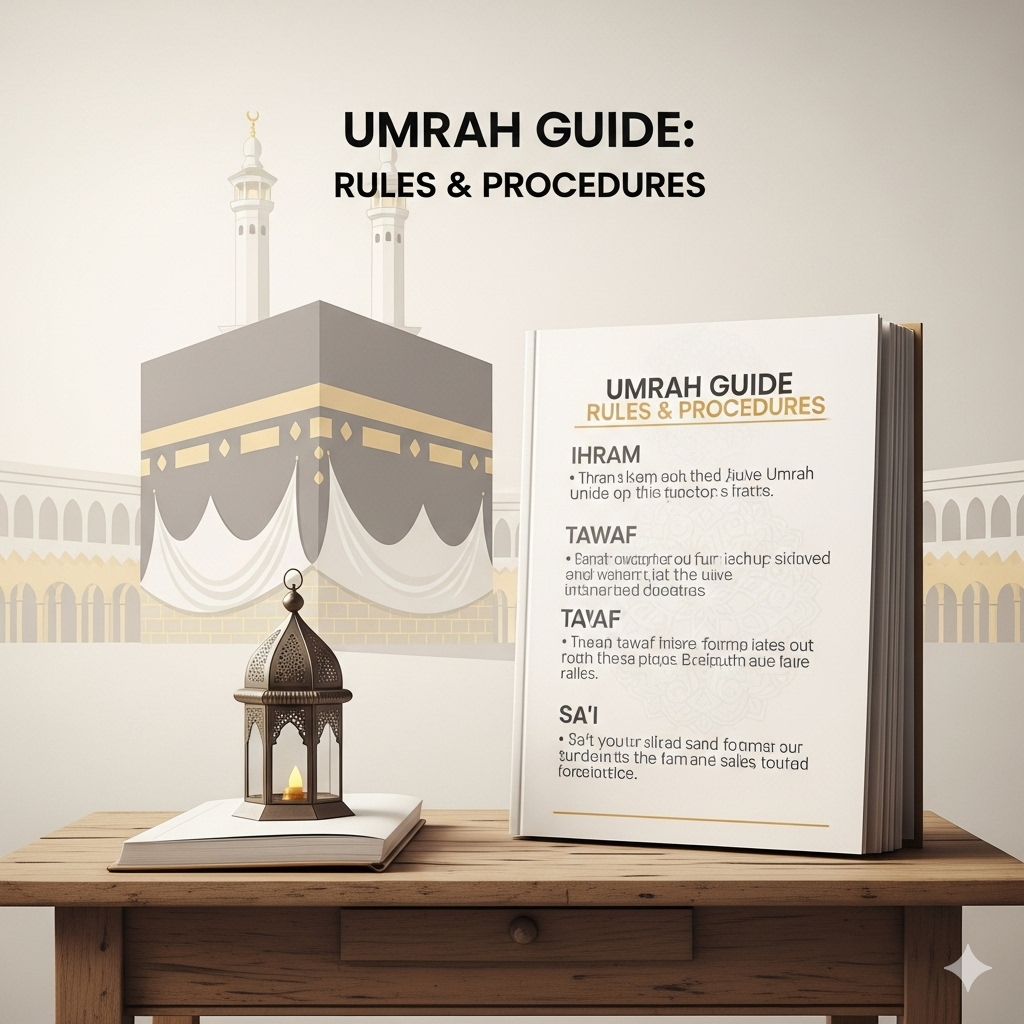 Rules and procedures for performing Umrah