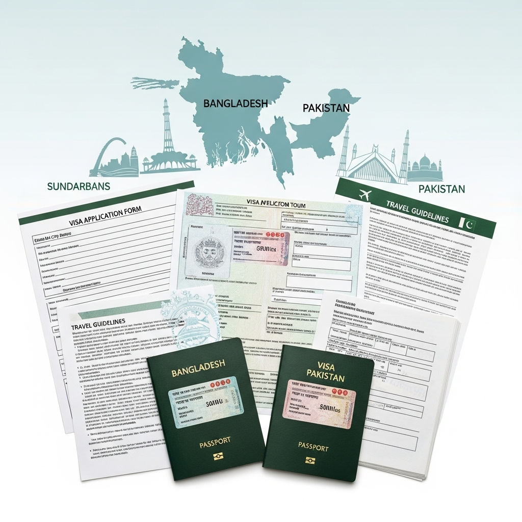 বাংলাদেশ থেকে পাকিস্তান ট্যুরের নিয়মাবলী ও ভিসা প্রসেসের সহজ নিয়ম
