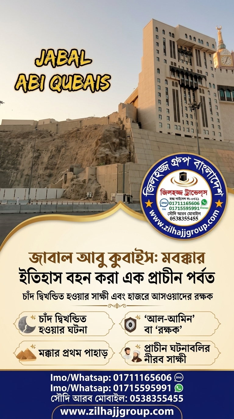 হাজরে আসওয়াদের রক্ষক 'জাবাল আবু কুবাইস': মক্কার প্রথম পাহাড়ের অজানা ইতিহাস